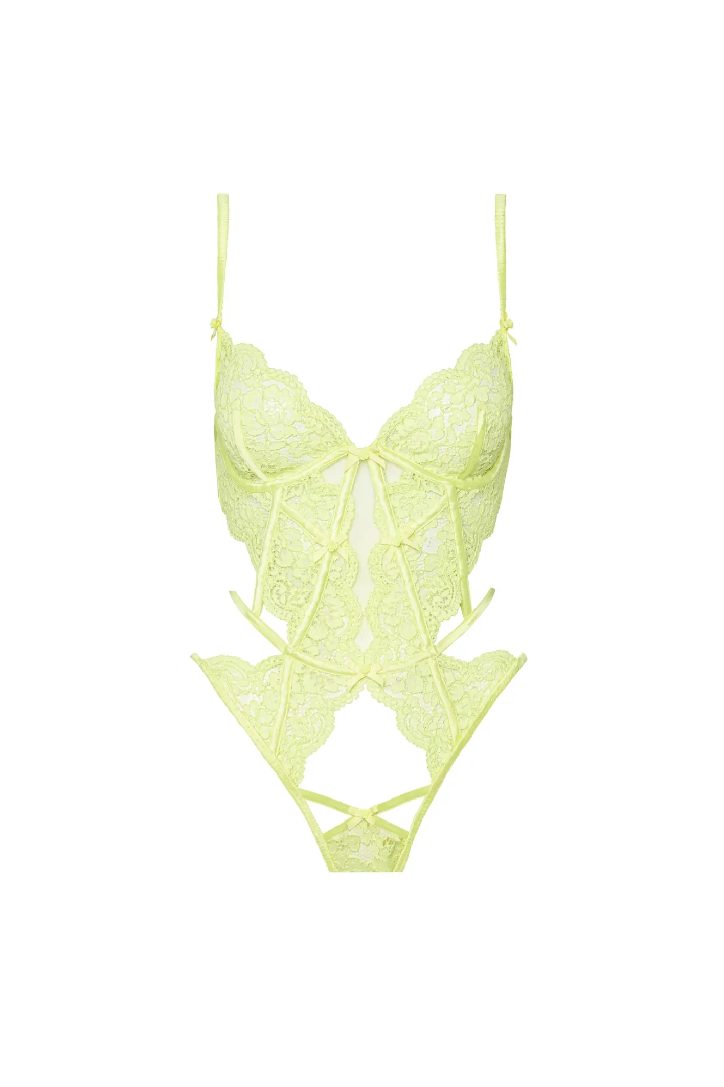 creamsicle_lace_bodysuit_5.webp Woman For Love & Lemons Creamsicle Lace Bodysuit