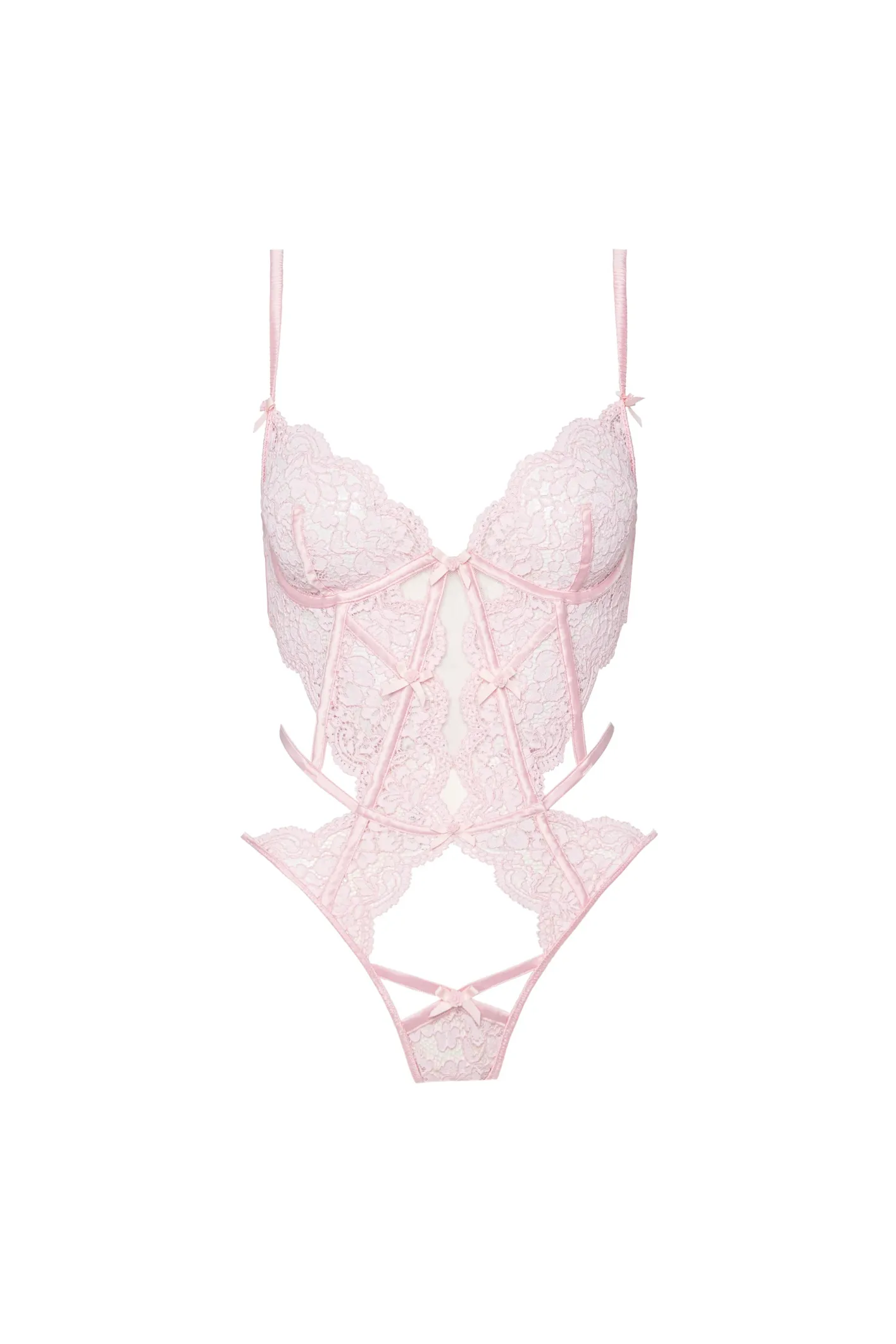 creamsicle_lace_bodysuit_6.webp Woman For Love & Lemons Creamsicle Lace Bodysuit