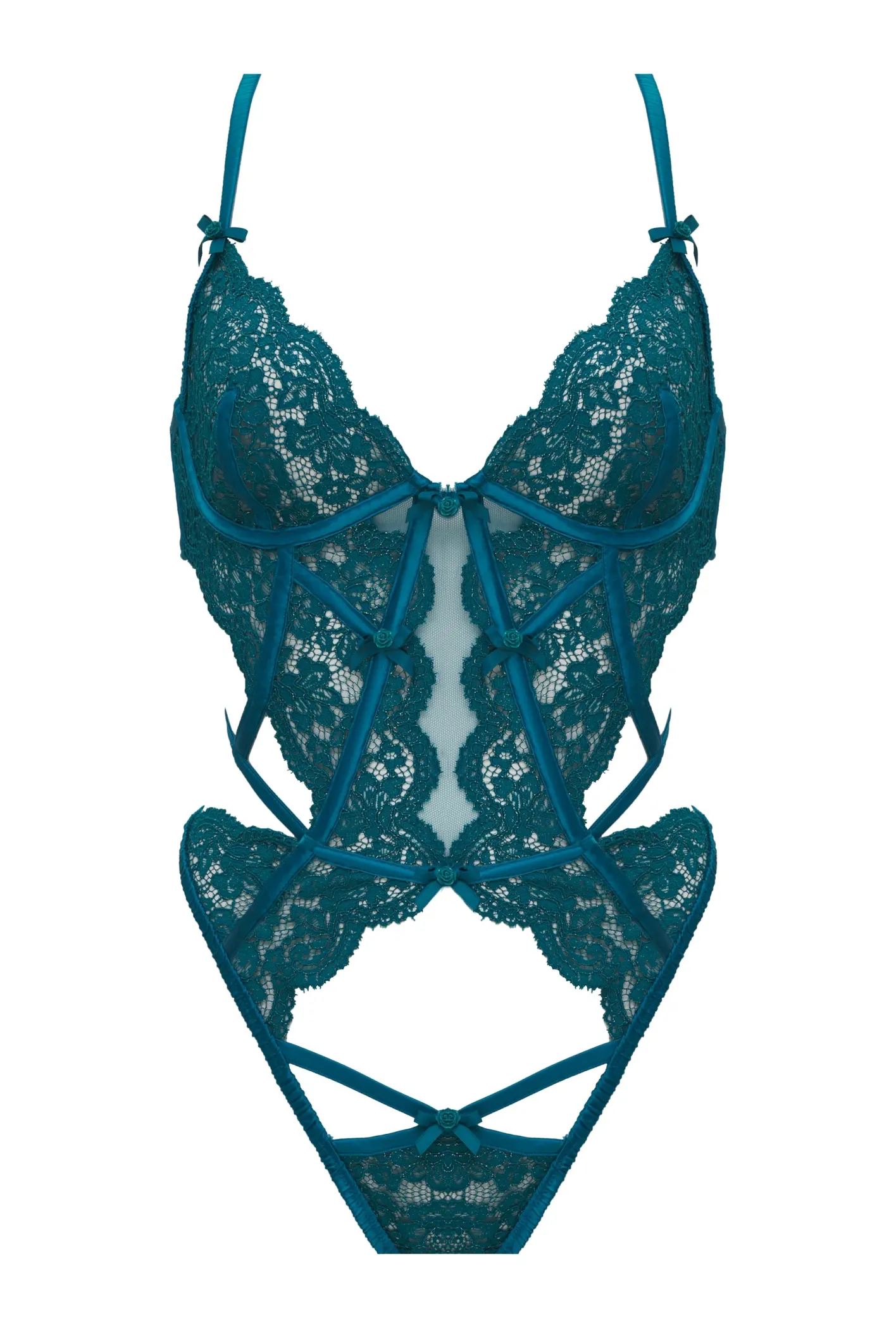 creamsicle_lace_bodysuit_8.webp Woman For Love & Lemons Creamsicle Lace Bodysuit