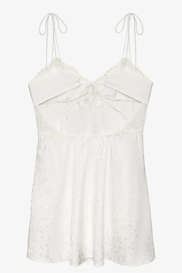 Woman For Love & Lemons 3D Daisy Slip Dress