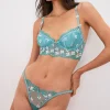 Woman For Love & Lemons Daisy Embroidered Thong Panty