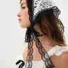 Woman For Love & Lemons Daisy Vine Lace Headscarf