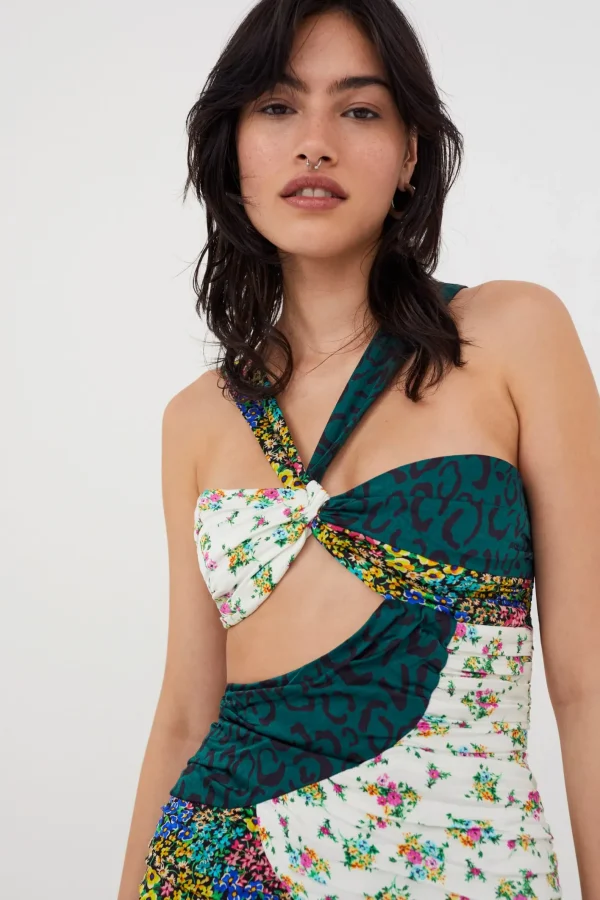 Woman For Love & Lemons Darlene Mini Dress