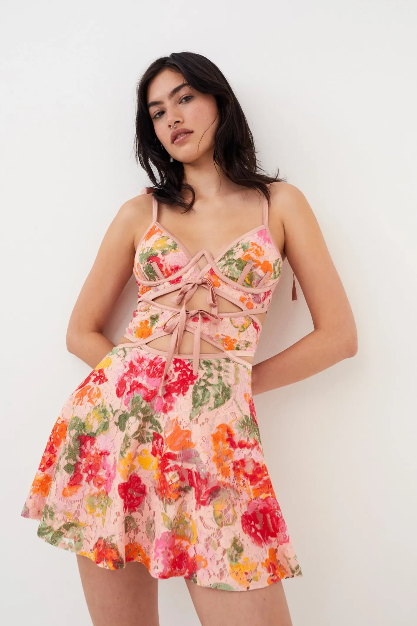 dascha_mini_dress_0.webp Woman For Love & Lemons Dascha Mini Dress