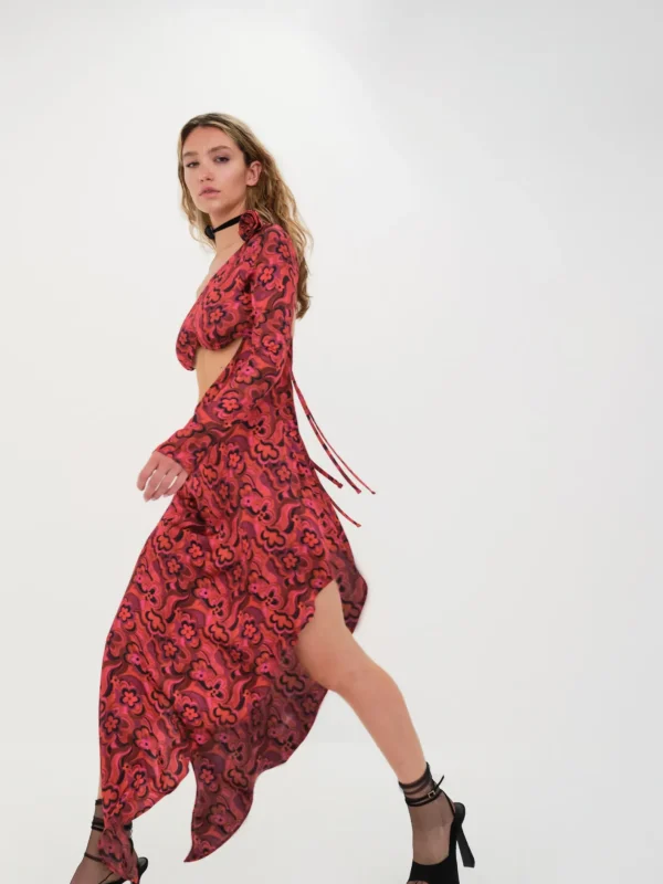 Woman For Love & Lemons Davina Maxi Dress