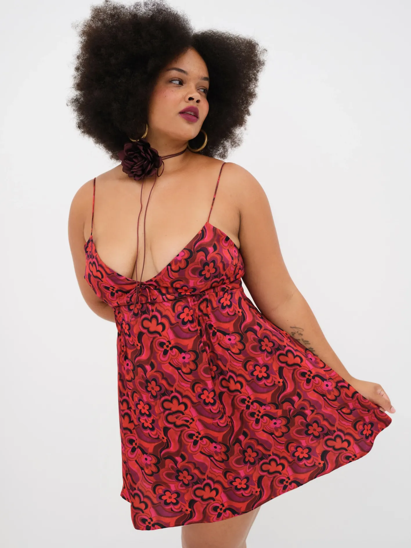 davina_mini_dress_7.webp Woman For Love & Lemons Davina Mini Dress