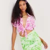 Woman For Love & Lemons Devon Mini Skirt