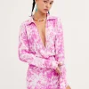 Woman For Love & Lemons Devon Shirt Dress