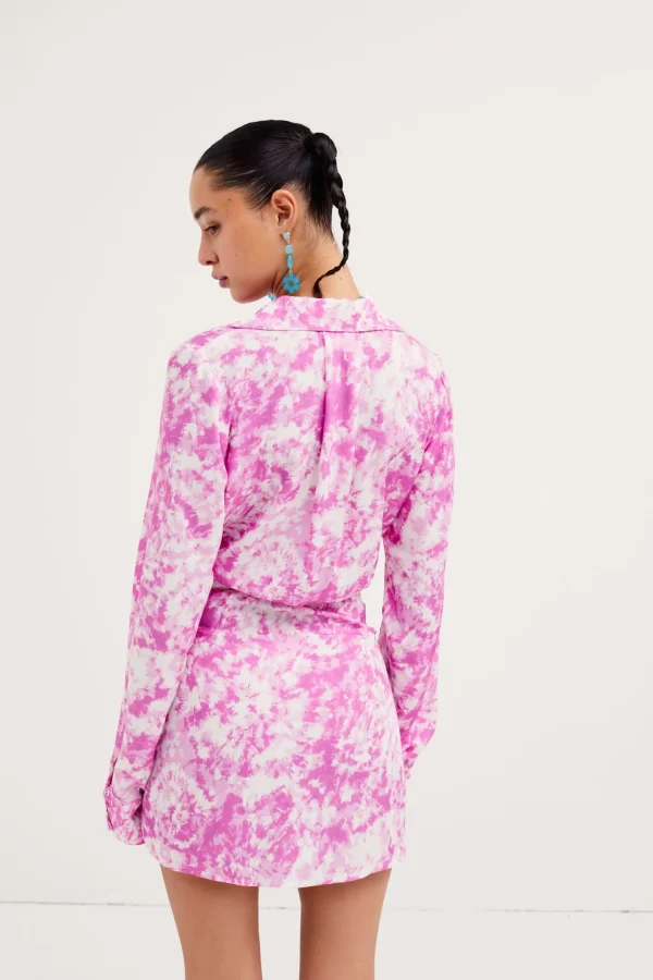 Woman For Love & Lemons Devon Shirt Dress
