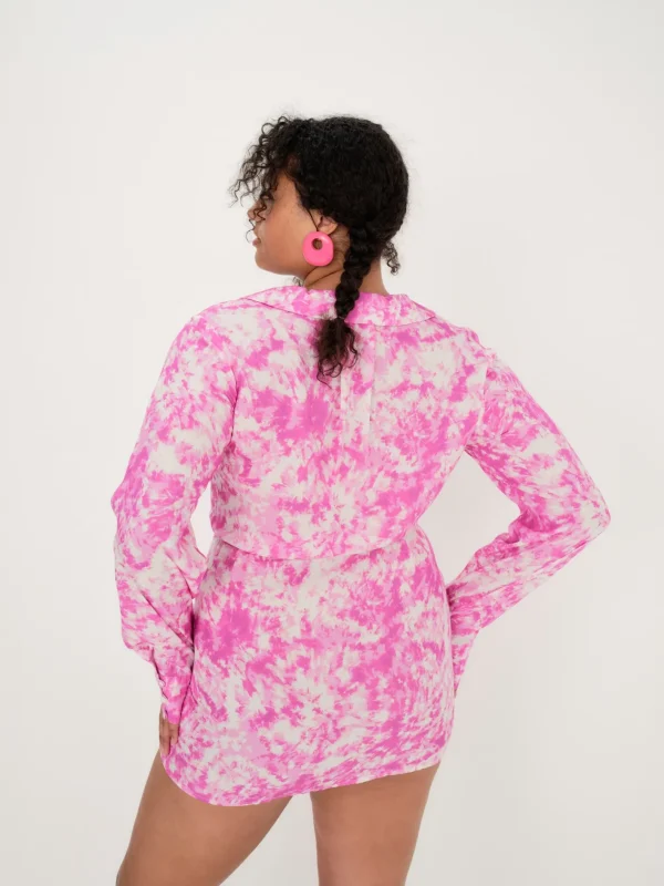 Woman For Love & Lemons Devon Shirt Dress