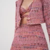 Woman For Love & Lemons Dionne Cropped Blazer