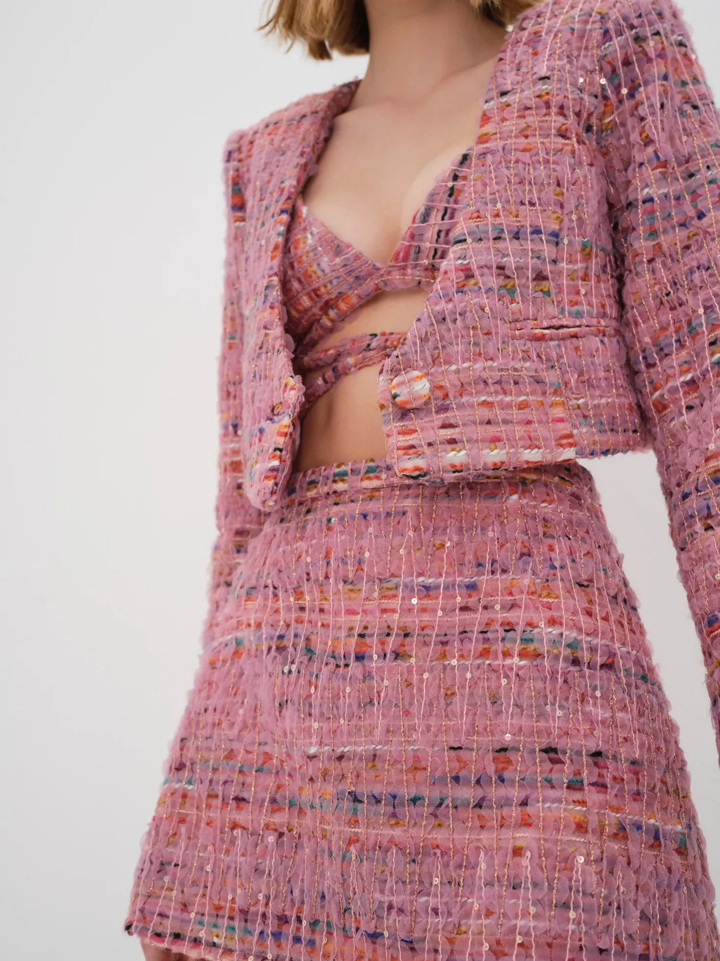 dionne_mini_skirt_2.webp Woman For Love & Lemons Dionne Mini Skirt