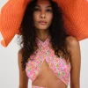 Woman For Love & Lemons Dixie Swim Top