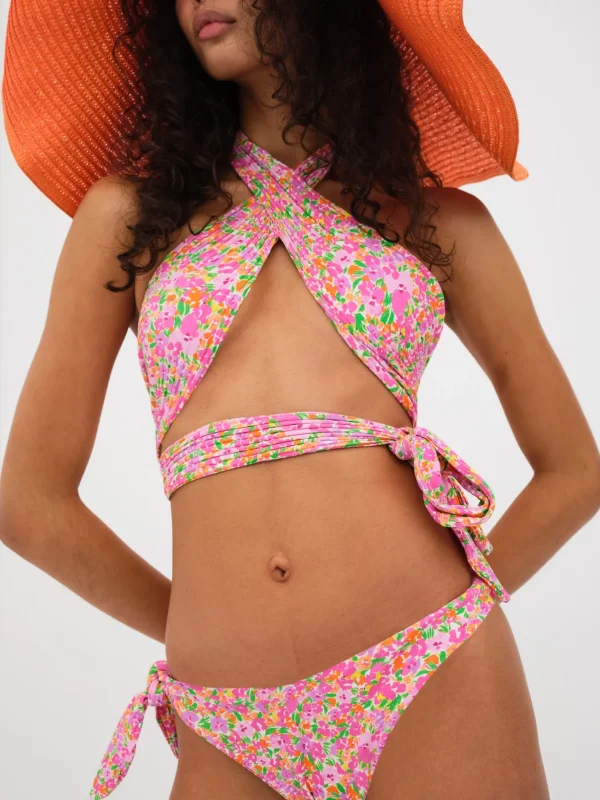 Woman For Love & Lemons Dixie Swim Top