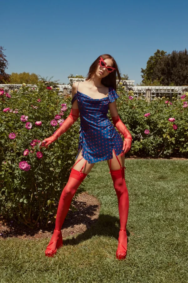 Woman For Love & Lemons Dolores Mini Dress