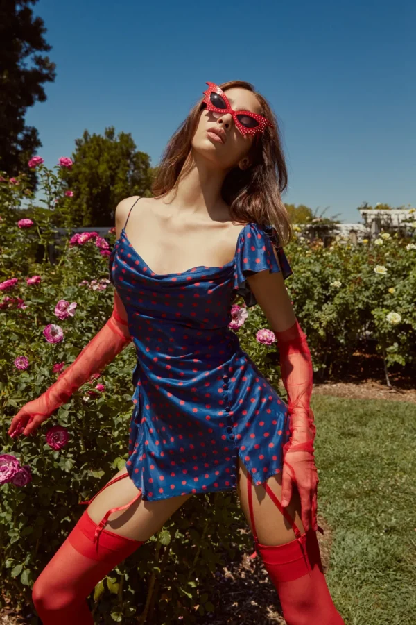 Woman For Love & Lemons Dolores Mini Dress