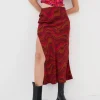 Woman For Love & Lemons Eleanor Midi Skirt