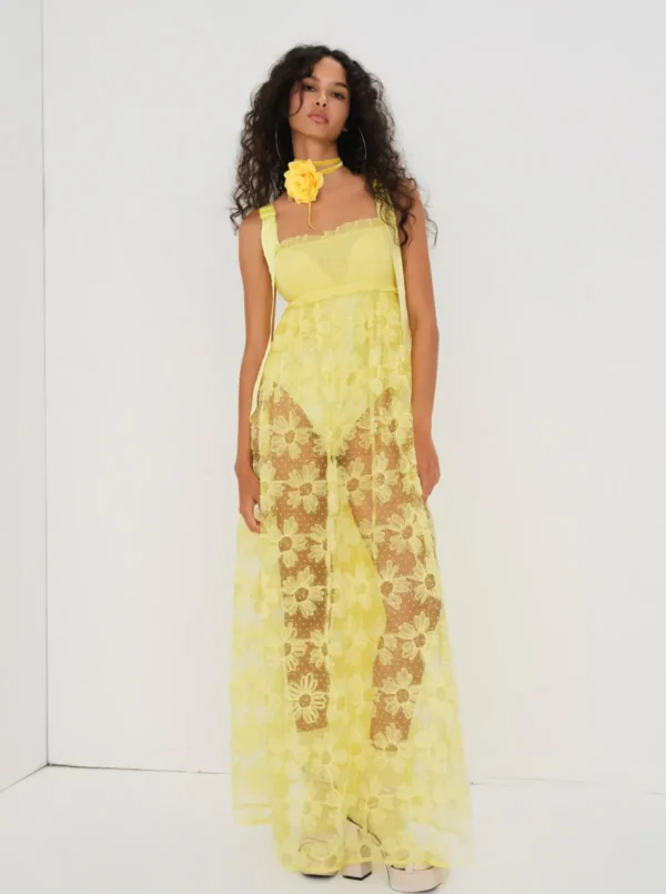 Woman For Love & Lemons Emma Maxi Dress
