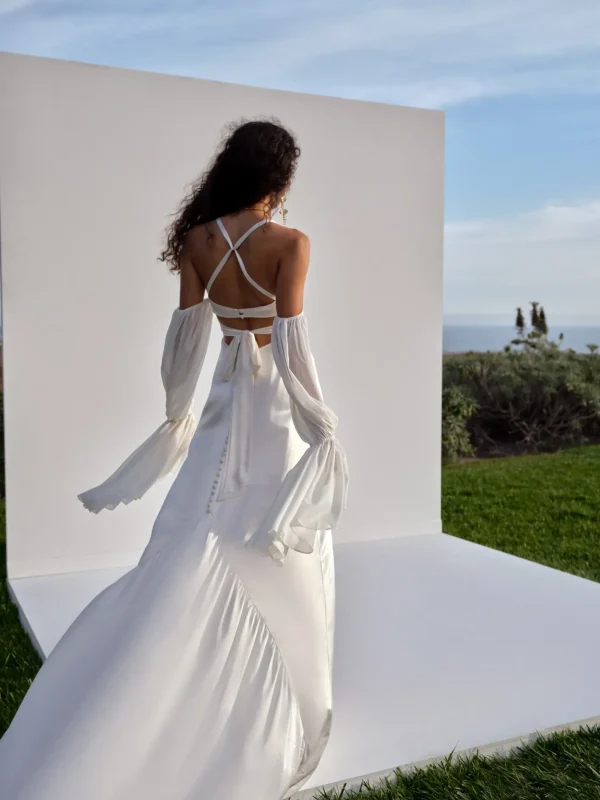 Woman For Love & Lemons Esme Bridal Gown