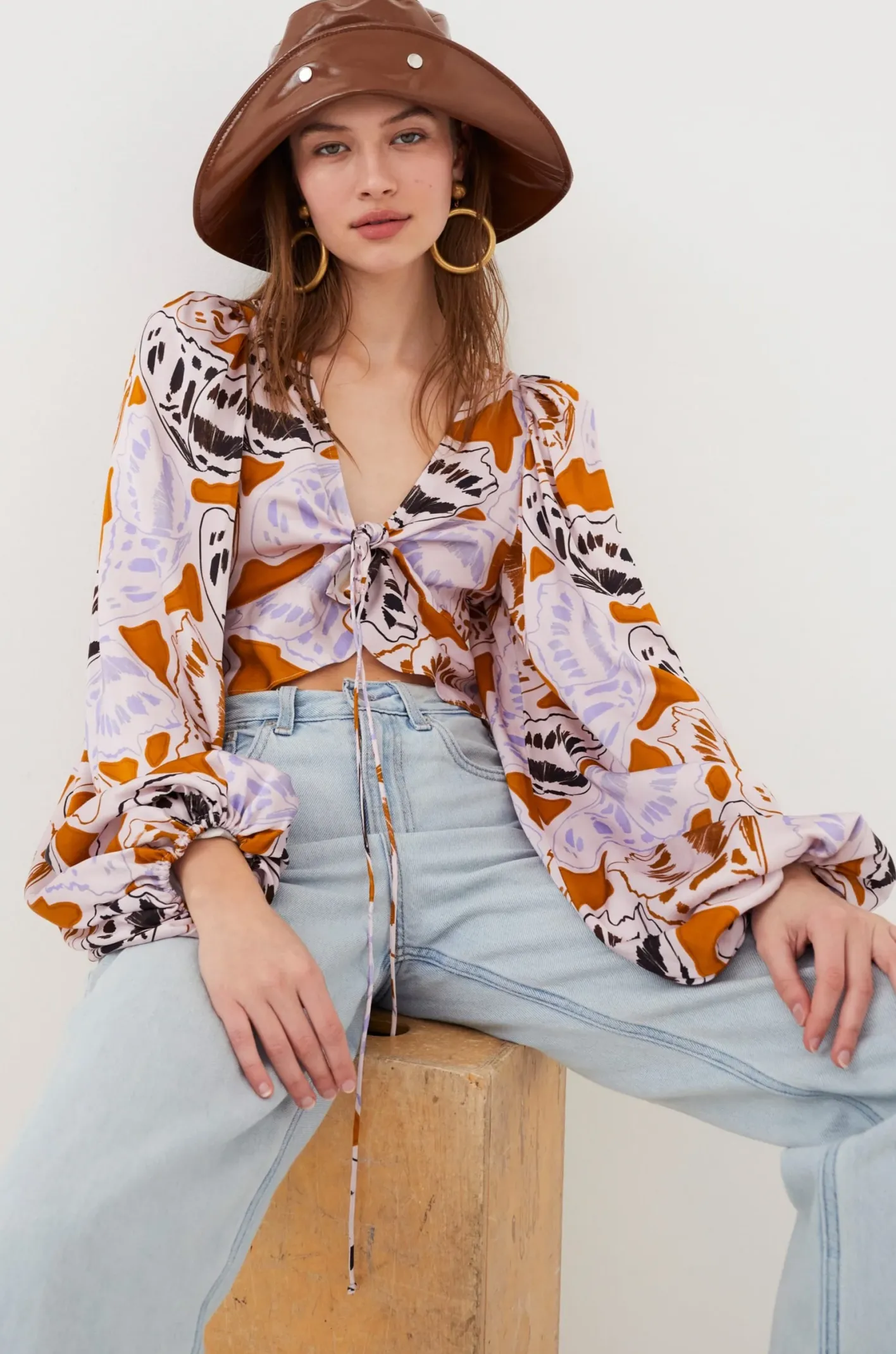 esmeralda_crop_top_0.webp Woman For Love & Lemons Esmeralda Crop Top