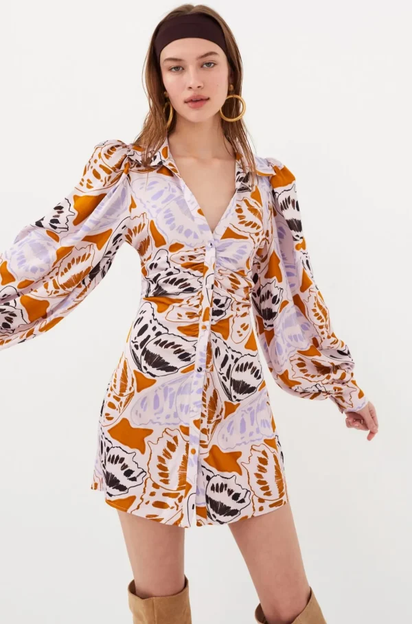Woman For Love & Lemons Esmeralda Mini Dress