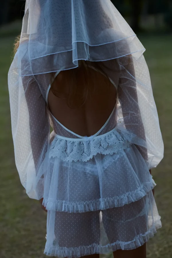 Woman For Love & Lemons Eternal Rose Applique Cover Up