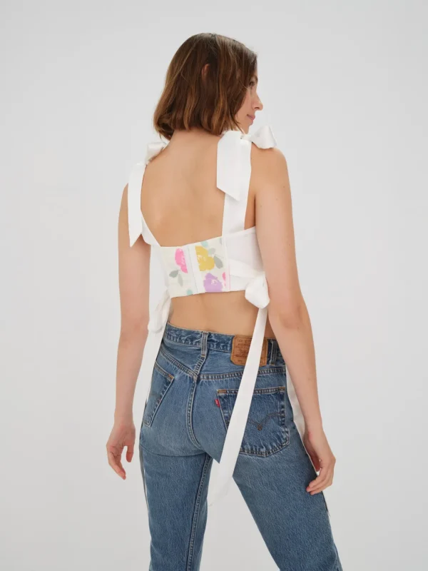 Woman For Love & Lemons Eugene Bustier Top