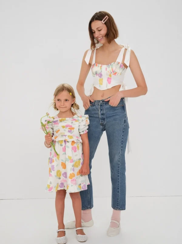 Woman For Love & Lemons Eugene Bustier Top