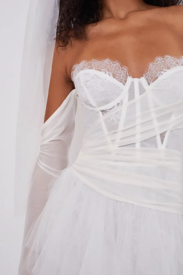 Woman For Love & Lemons Eve Bridal Gown
