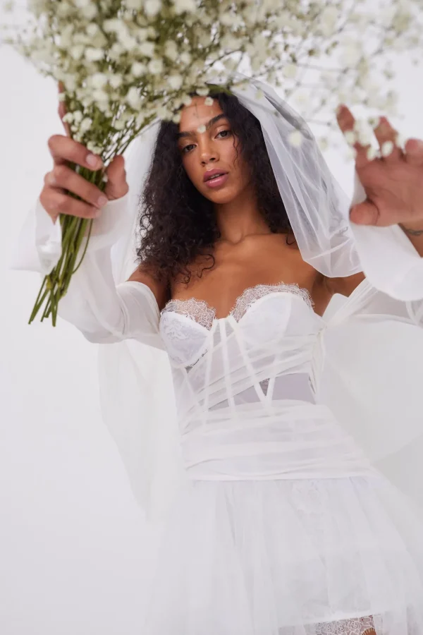 Woman For Love & Lemons Eve Bridal Gown