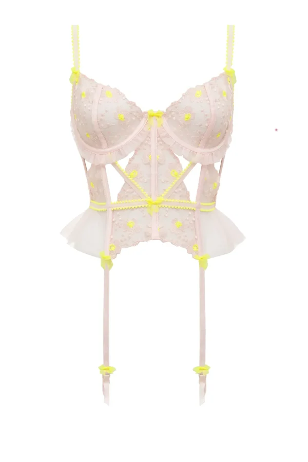 Woman For Love & Lemons Evelyn Bustier Top