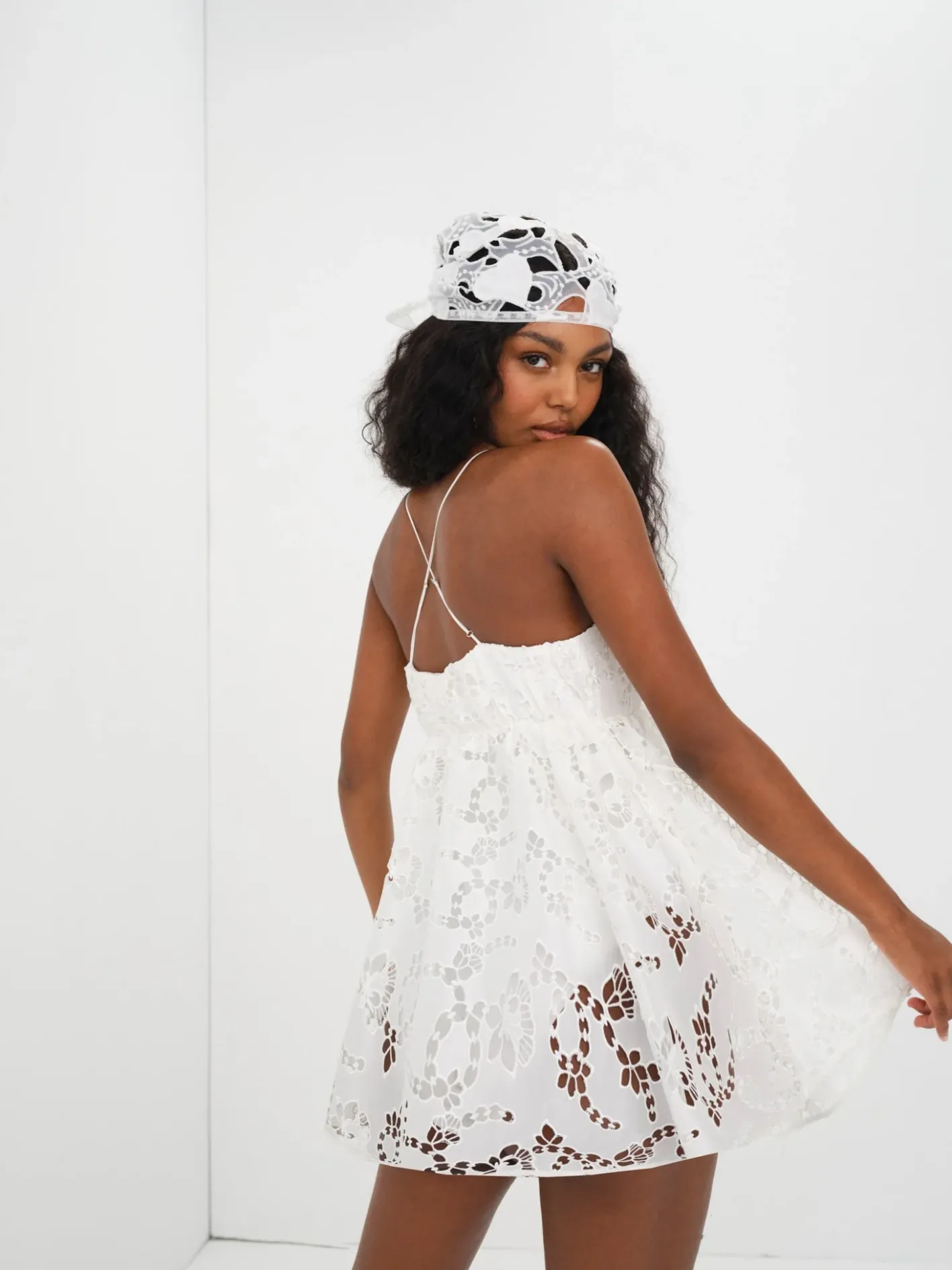 fern_mini_dress_3.webp Woman For Love & Lemons Fern Mini Dress