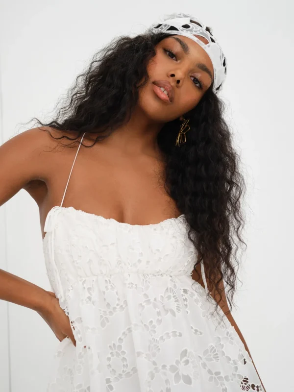 Woman For Love & Lemons Fern Mini Dress