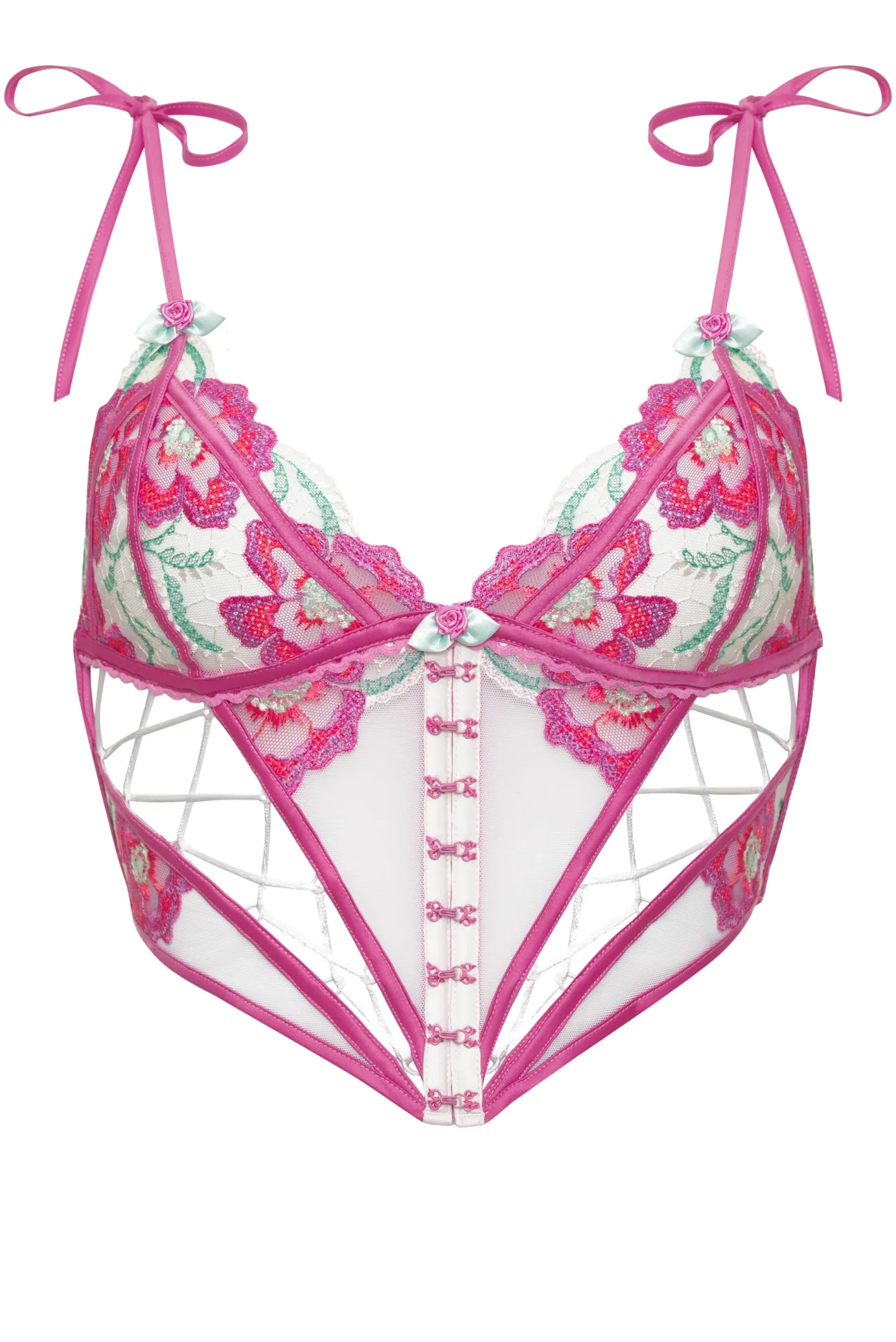 festival_floral_bustier_3.webp Woman For Love & Lemons Festival Floral Bustier