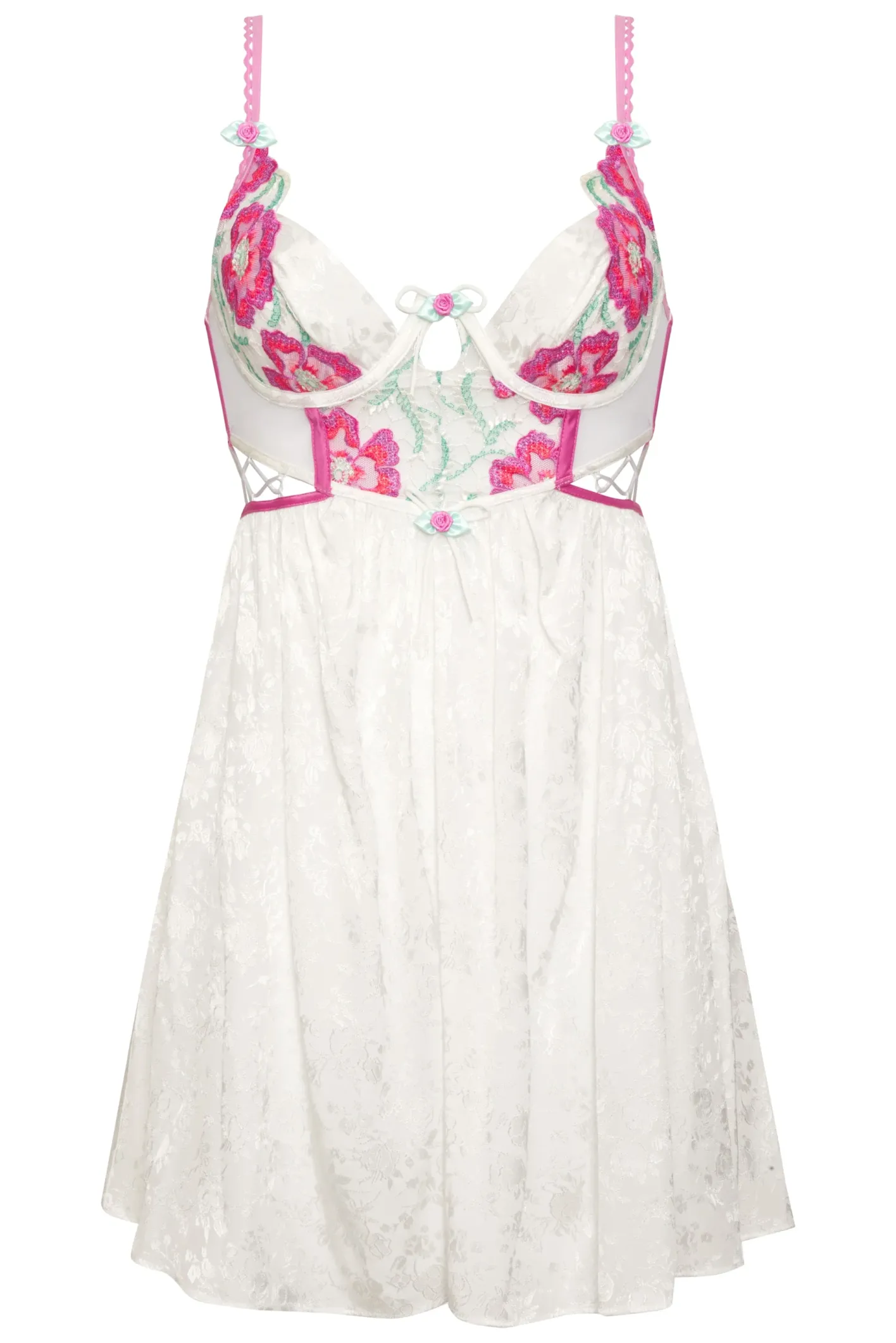 festival_floral_slip_dres_3.webp Woman For Love & Lemons Festival Floral Slip Dress