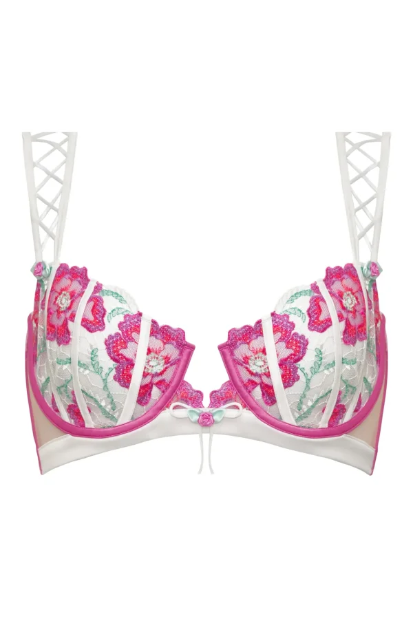 Woman For Love & Lemons Festival Floral Underwire Bra