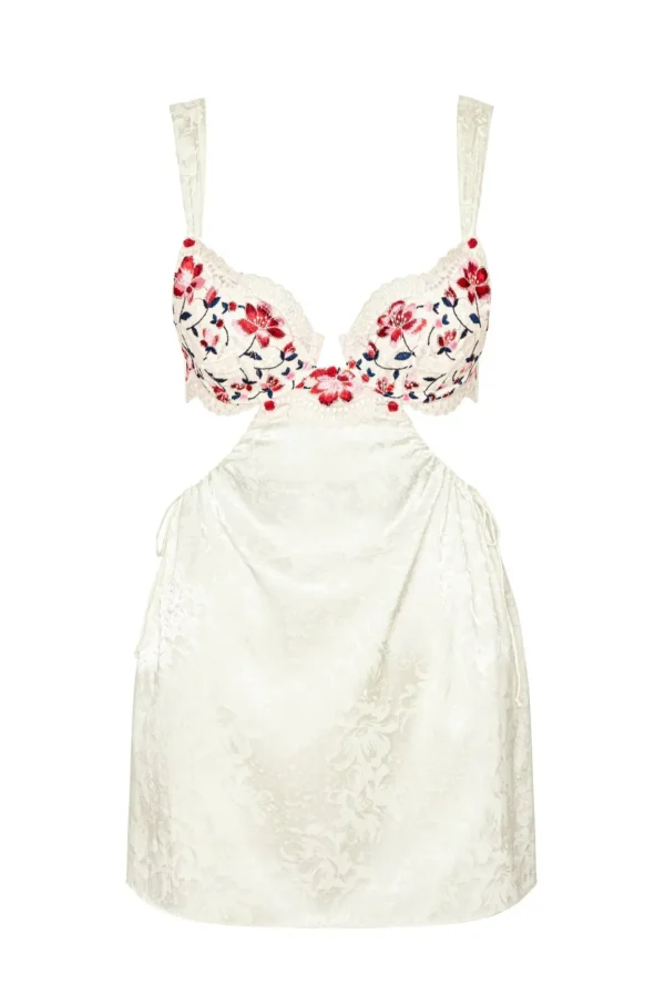 Woman For Love & Lemons Festival Rose Dress