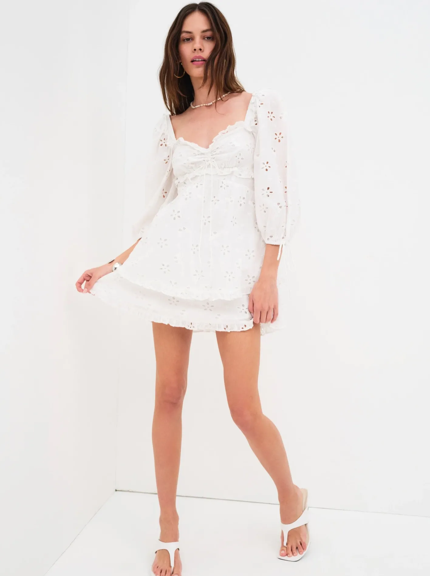 fletcher_mini_dress_2.webp Woman For Love & Lemons Fletcher Mini Dress