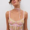 Woman For Love & Lemons Floral Frenzy Bustier