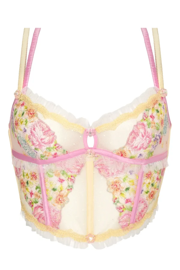 Woman For Love & Lemons Floral Frenzy Bustier