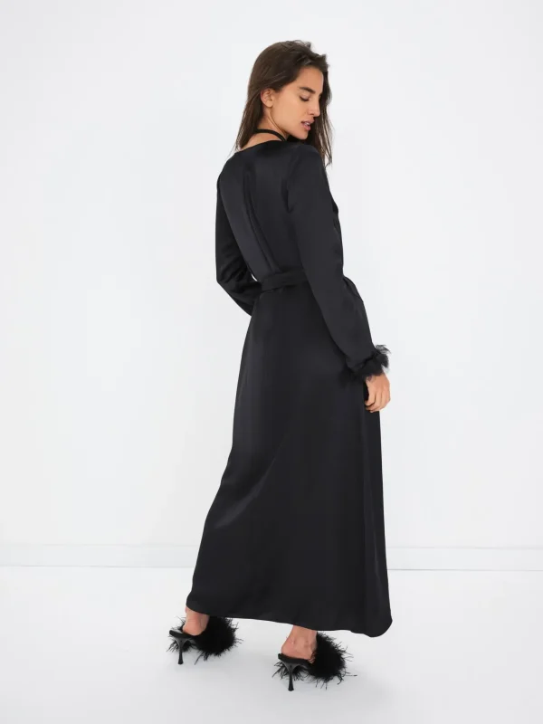 Woman For Love & Lemons Floral Trim Robe