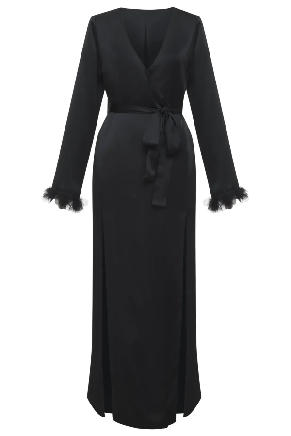 Woman For Love & Lemons Floral Trim Robe