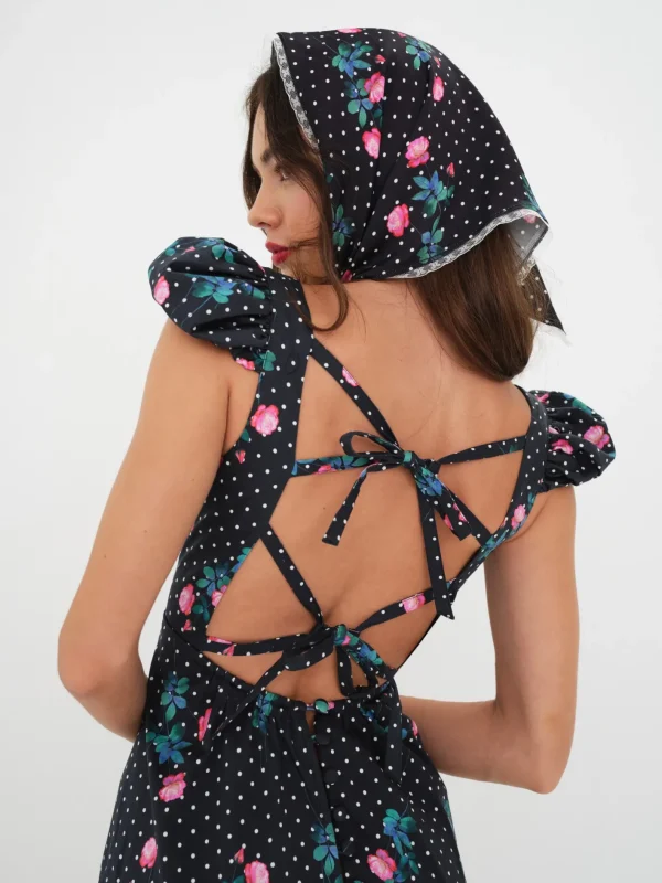 Woman For Love & Lemons Florentina Midi Dress