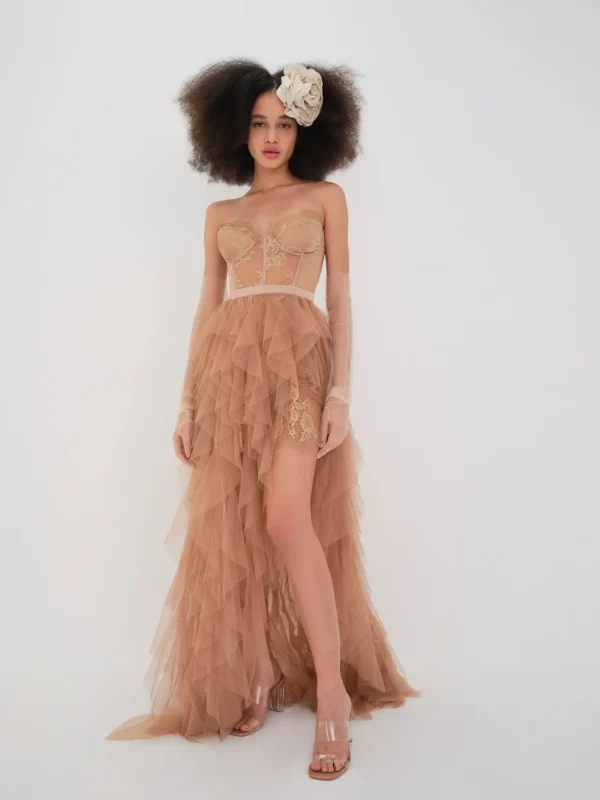 Woman For Love & Lemons X Revolve Bustier Gown