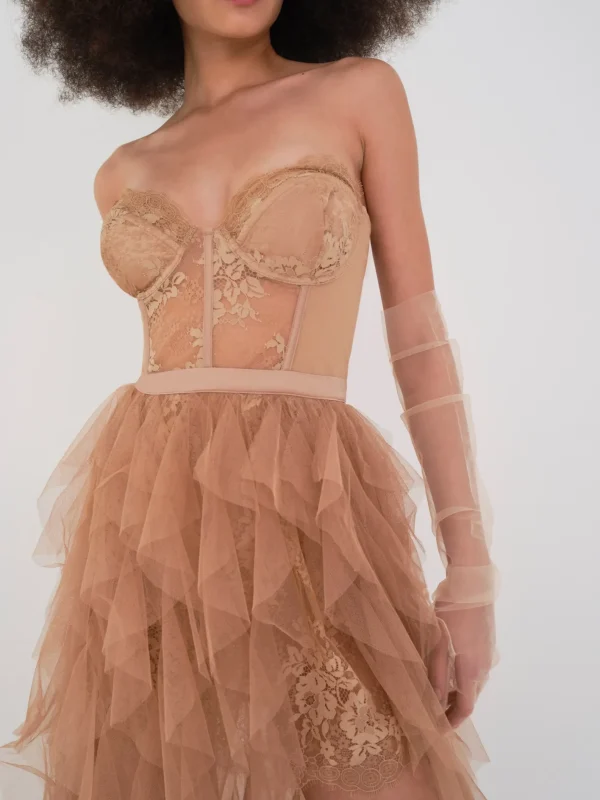 Woman For Love & Lemons X Revolve Bustier Gown