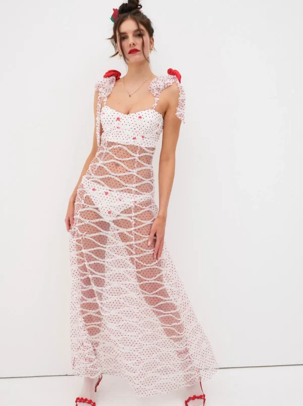 Woman For Love & Lemons Giada Maxi Dress
