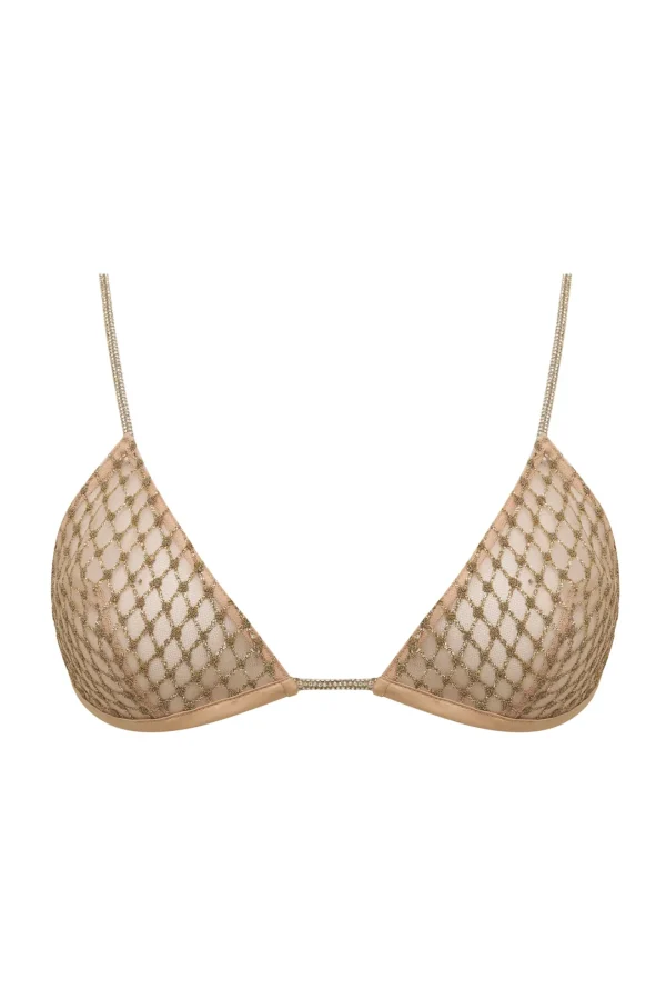 Woman For Love & Lemons Glitter Bralette