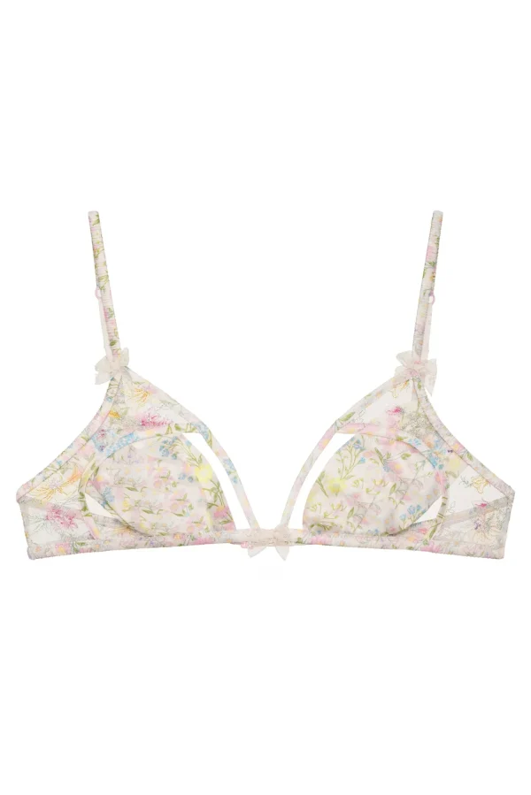 Woman For Love & Lemons Glitter Garden Bralette