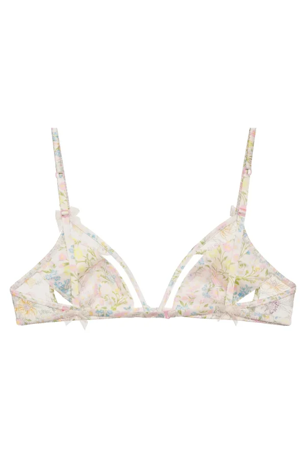 Woman For Love & Lemons Glitter Garden Bralette