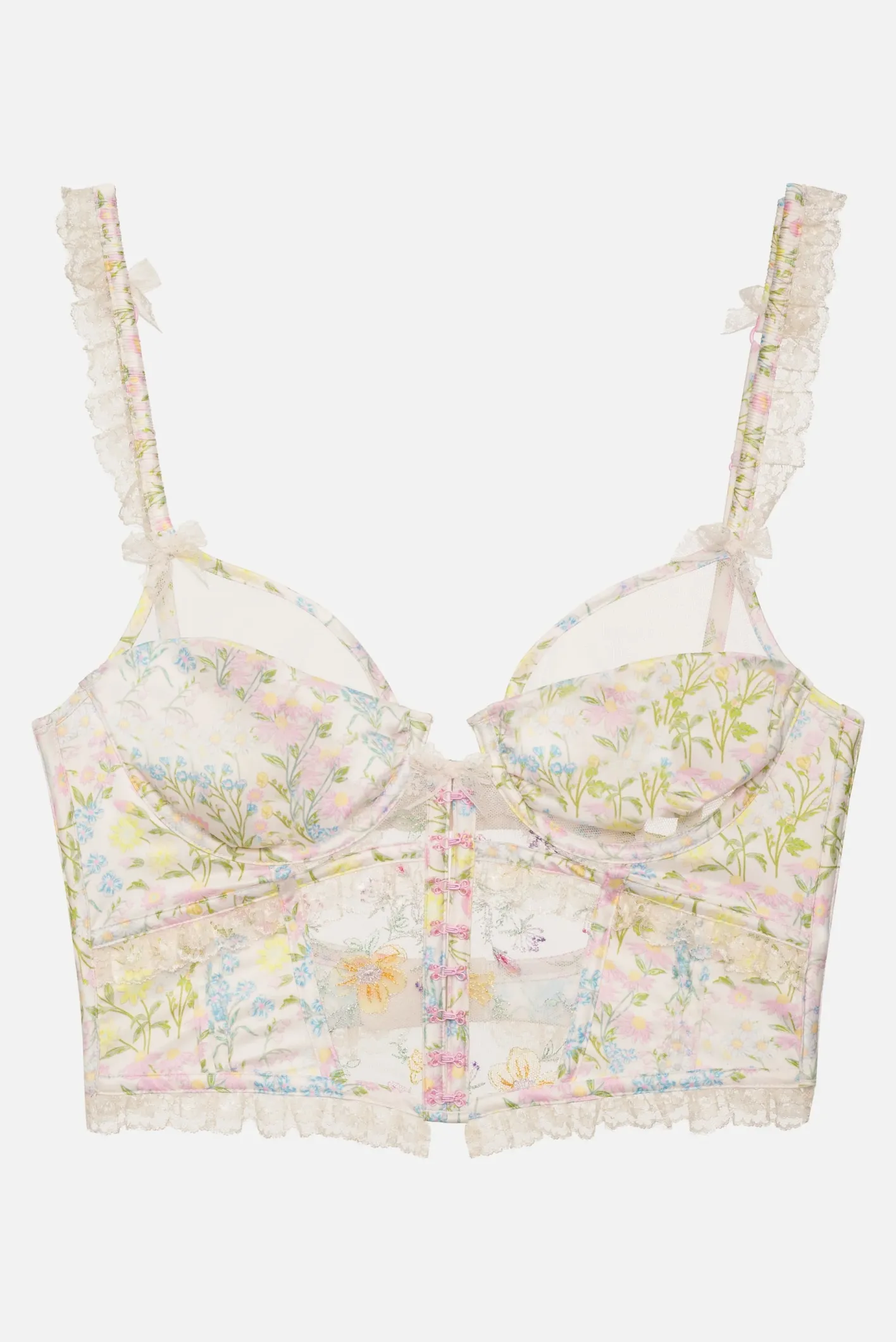 glitter_garden_bustier_7.webp Woman For Love & Lemons Glitter Garden Bustier